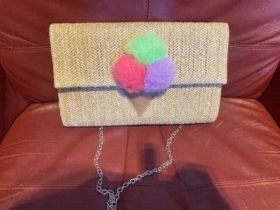 Kleine handtas (beige)., Bijoux, Sacs & Beauté, Sacs | Sacs Femme, Enlèvement, Comme neuf, Beige, Sac à main