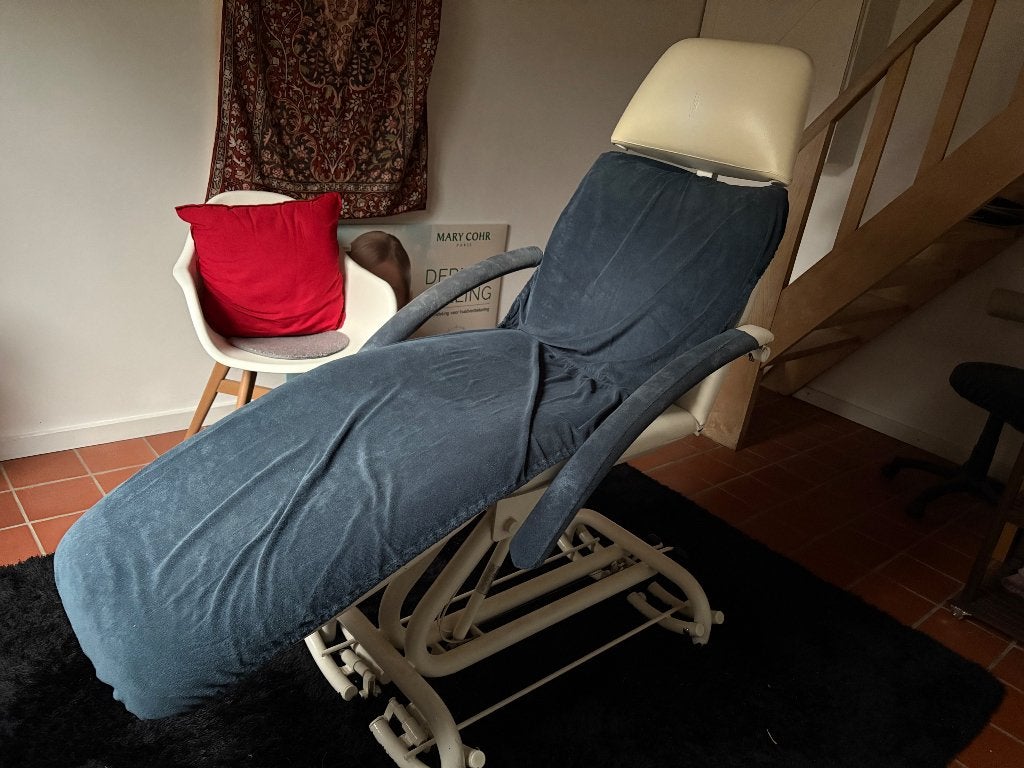 Behandelstoel, Ophalen, Gebruikt, Massagetafel