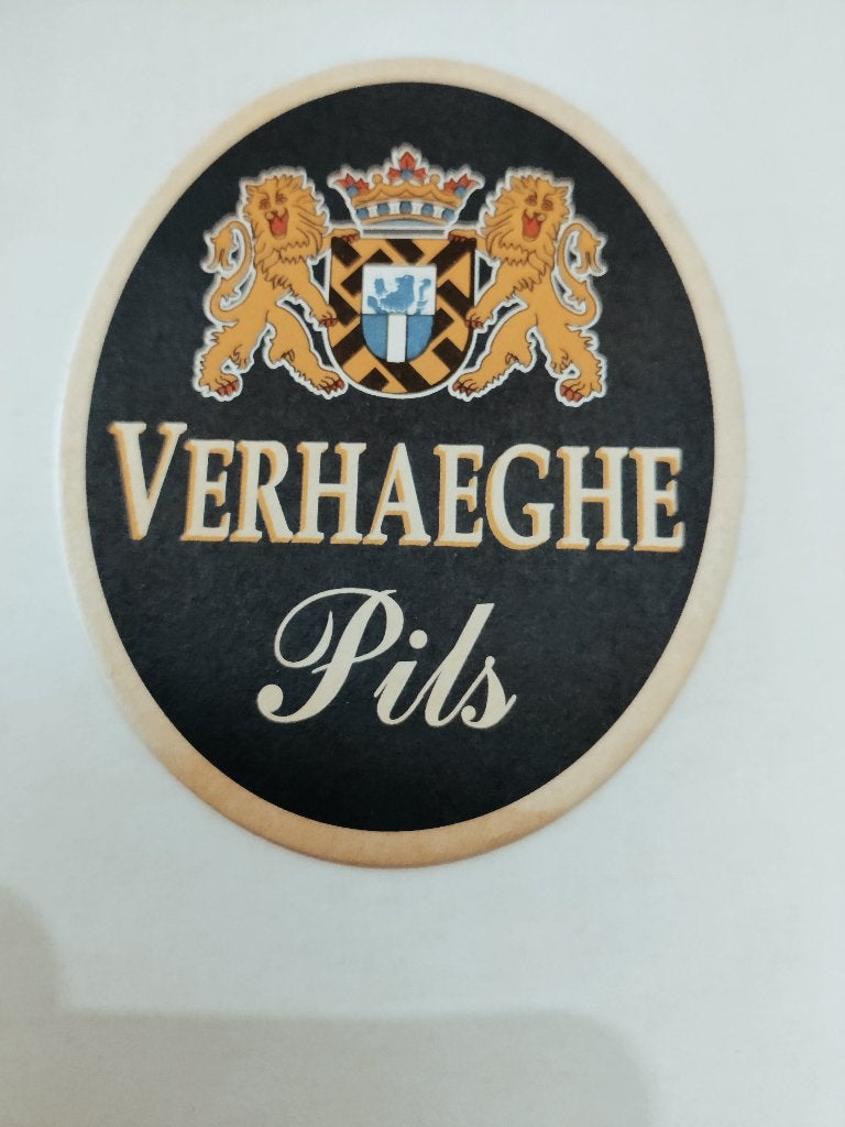 Bierviltje Verhaeghe, Ophalen of Verzenden, Zo goed als nieuw, Viltje(s), Overige merken