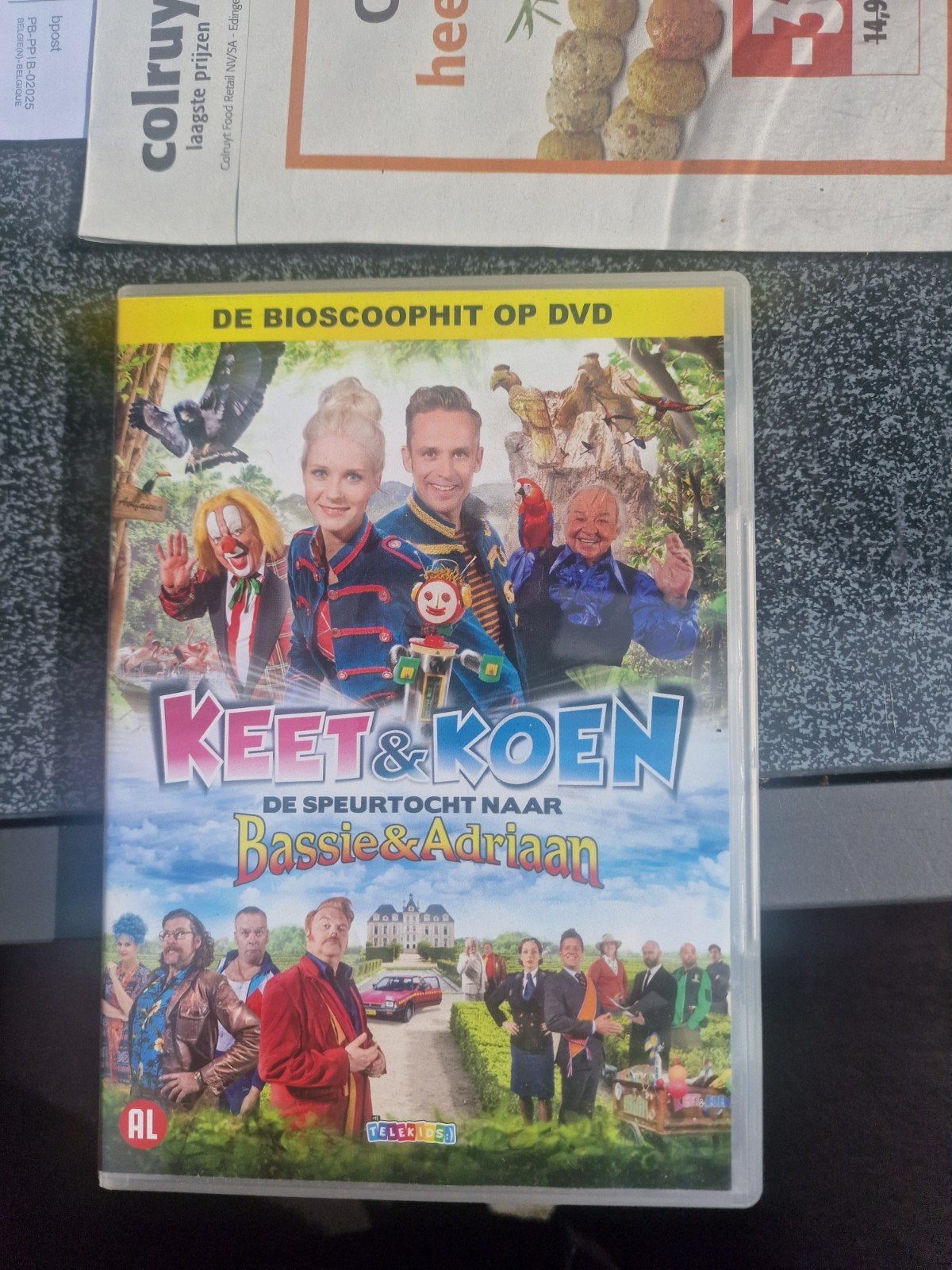 Keet en koen de speurtocht naar bassie en adriaan, Alle leeftijden, Ophalen of Verzenden, Gebruikt, Speelfilm