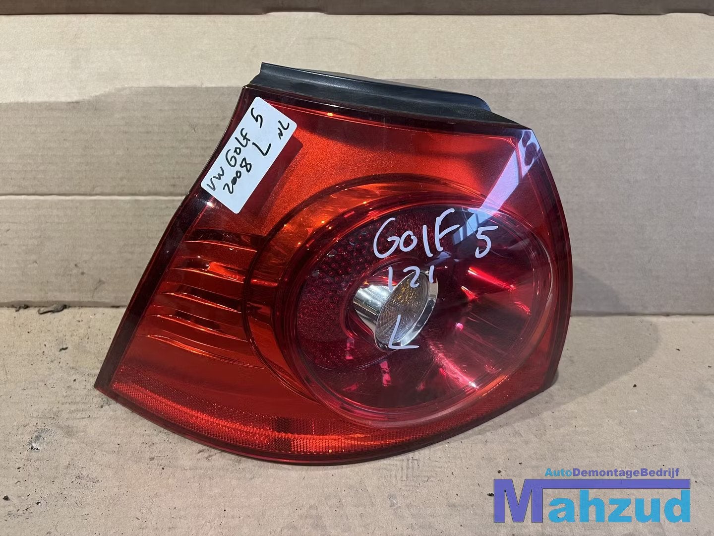 VW GOLF 5 Links achterlicht left backlight, Gebruikt, Volkswagen, Volkswagen AG, Vw@volkswagen.de
