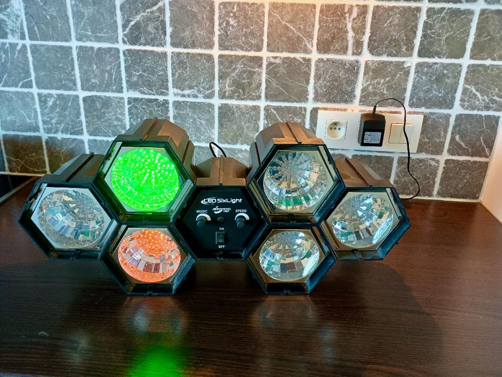 JB Systems LED Sixlight, Looplicht, Musique & Instruments, Lumières & Lasers, Enlèvement, Comme neuf