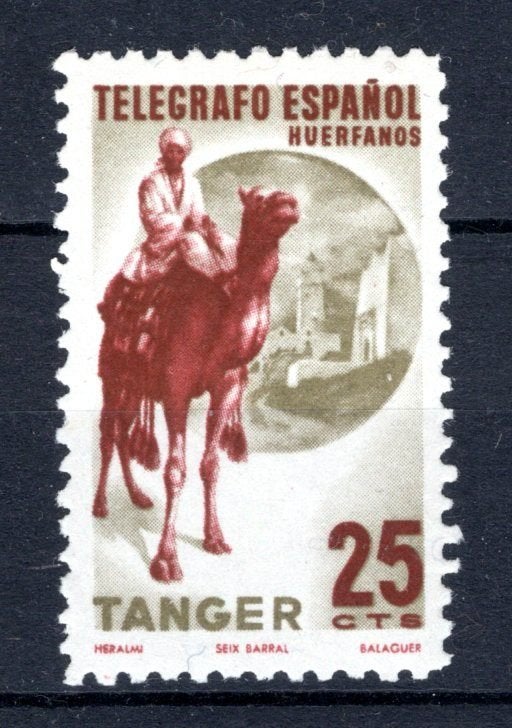 SPANJE TANGER Telegrafo MNH 1950, Verzenden, Postfris
