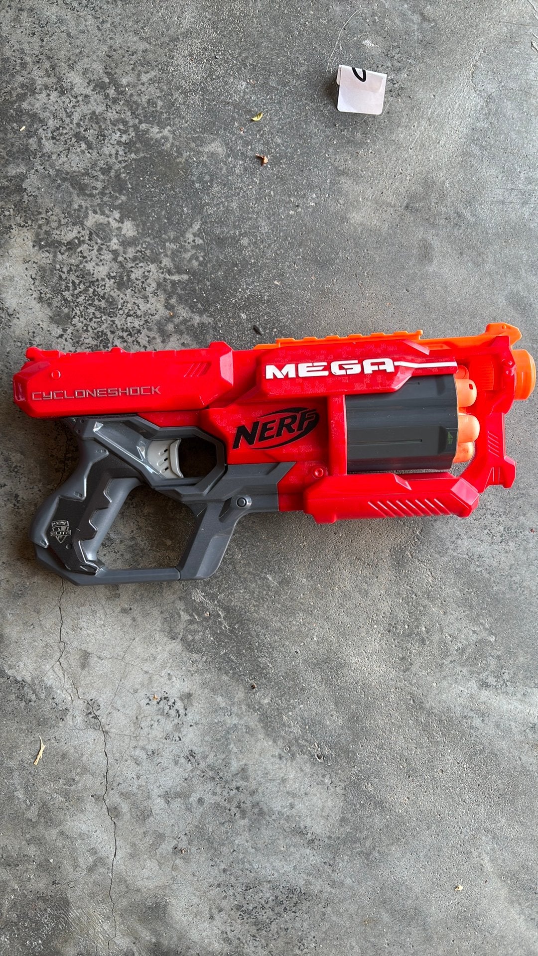 Nerf cycloneshock, Enlèvement, Utilisé