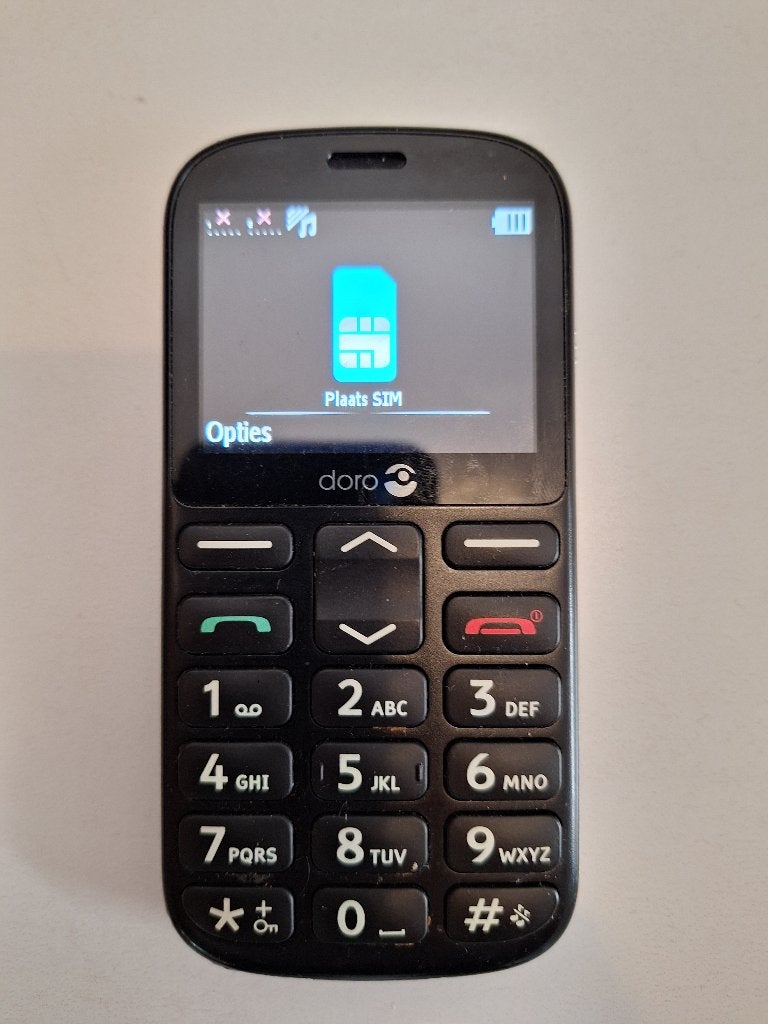 GSM DORO 1360 senioren te koop, Telecommunicatie, Ophalen of Verzenden, Zo goed als nieuw