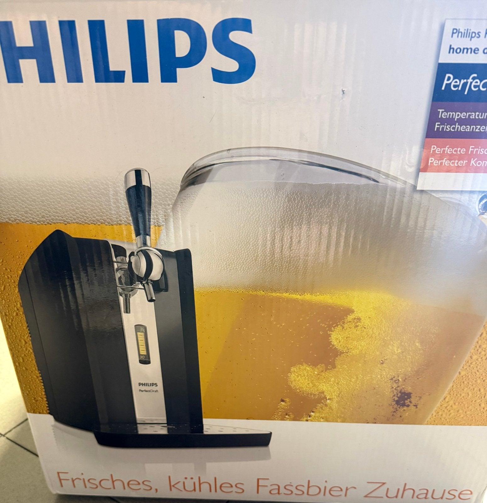 Perfect draft Philips, Elektronische apparatuur, Ophalen, Zo goed als nieuw, Philips