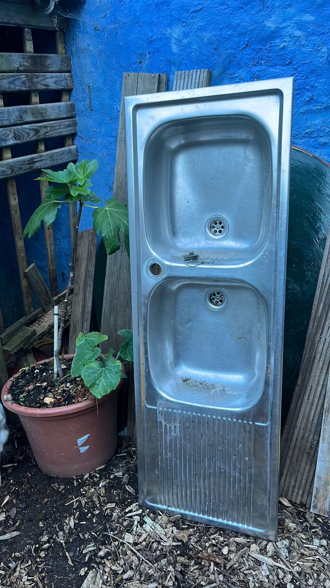 Evier inox, Enlèvement, Comme neuf
