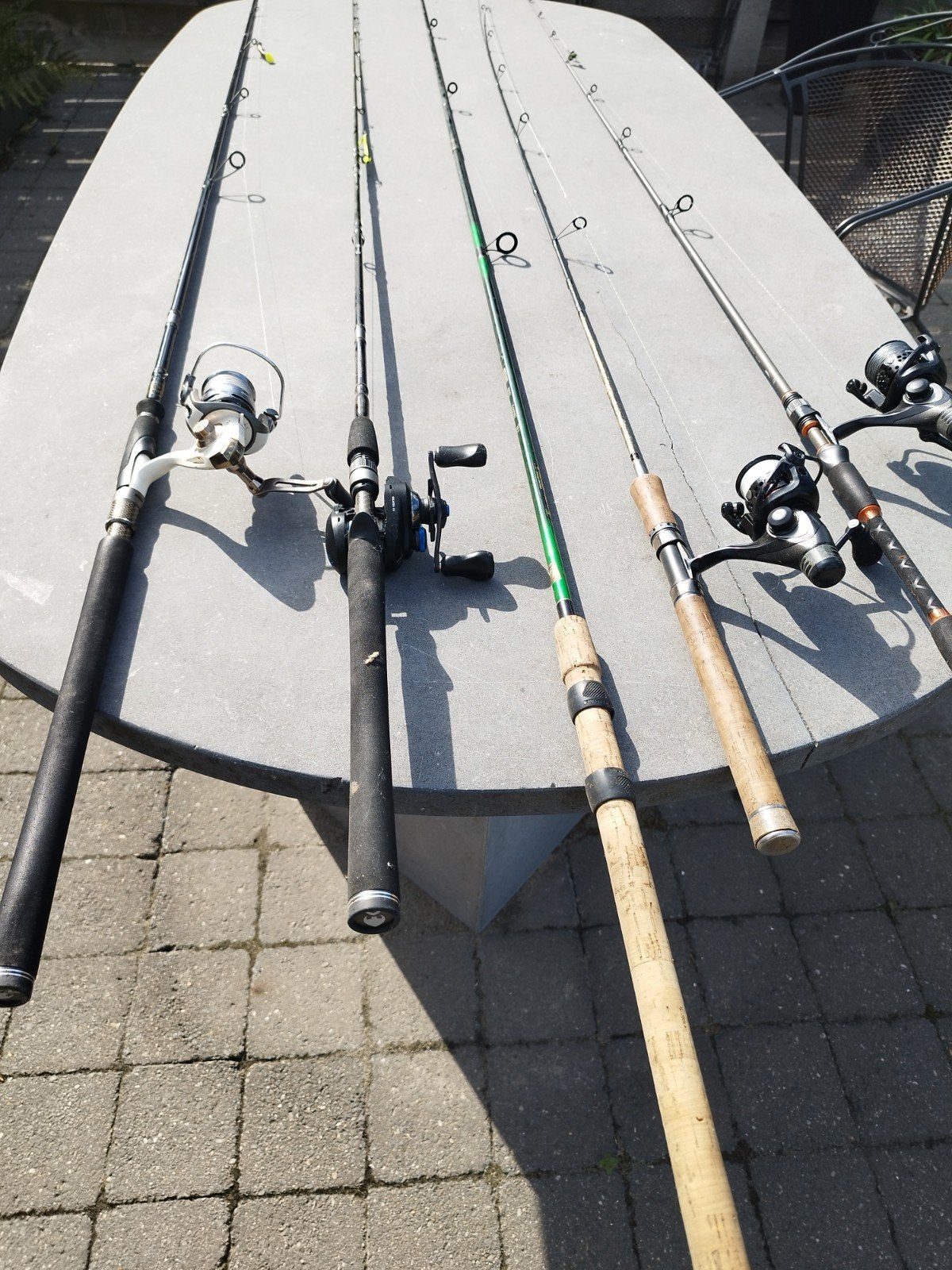 wegens stopzetting roofvissen, verkoop van materiaal in 1 lo, Watersport en Boten, Ophalen, Zo goed als nieuw
