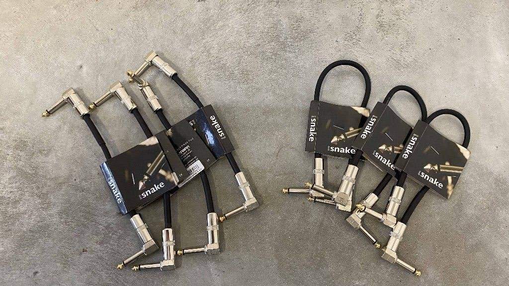 Pro Snake patchkabels 15 en 20 cm (7 stuks), Musique & Instruments, Enlèvement ou Envoi, Neuf