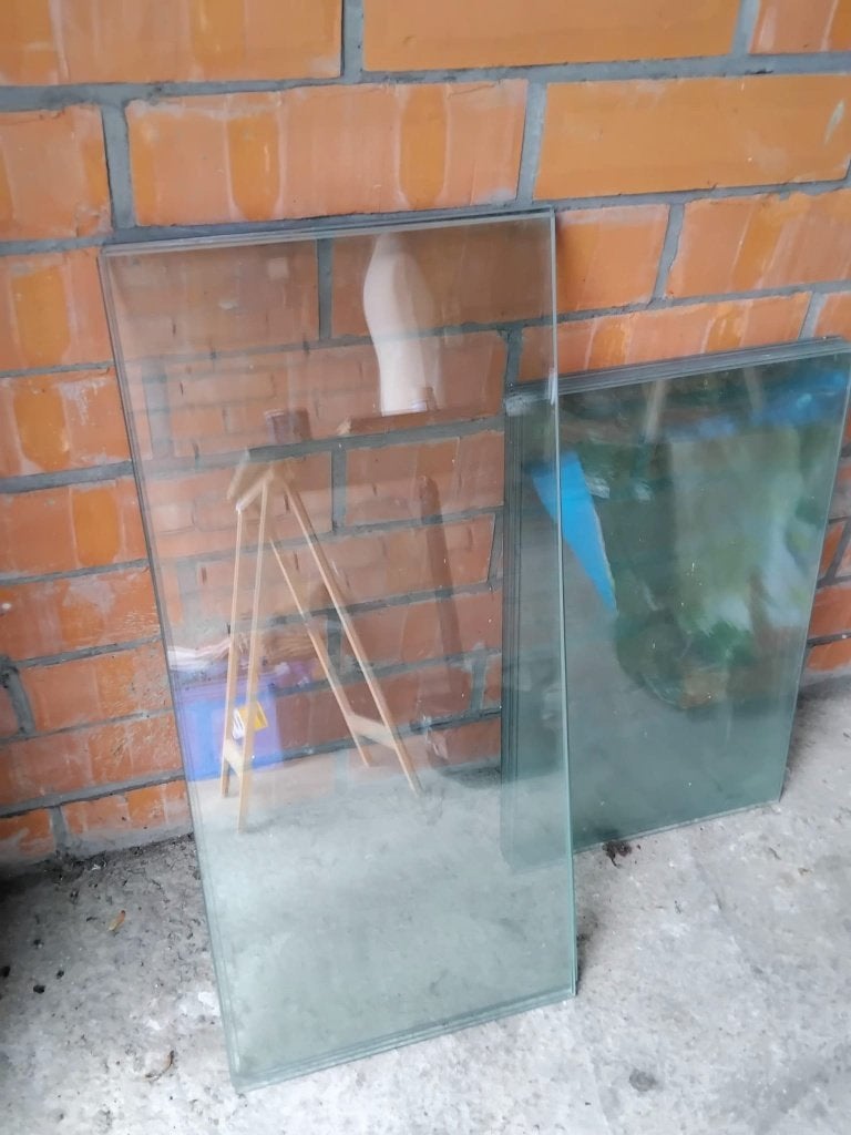 Glasplaten, Ophalen