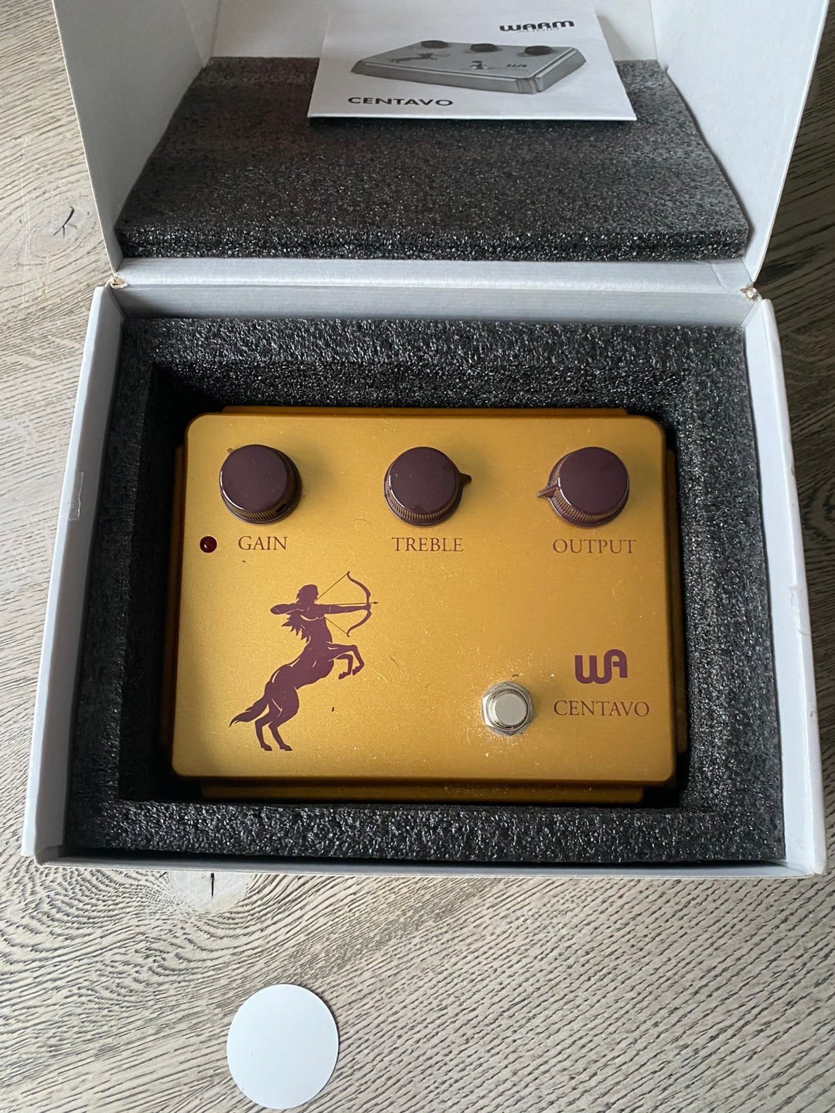 WARM AUDIO CENTAVO (KLONE ), Muziek en Instrumenten, Ophalen of Verzenden, Zo goed als nieuw