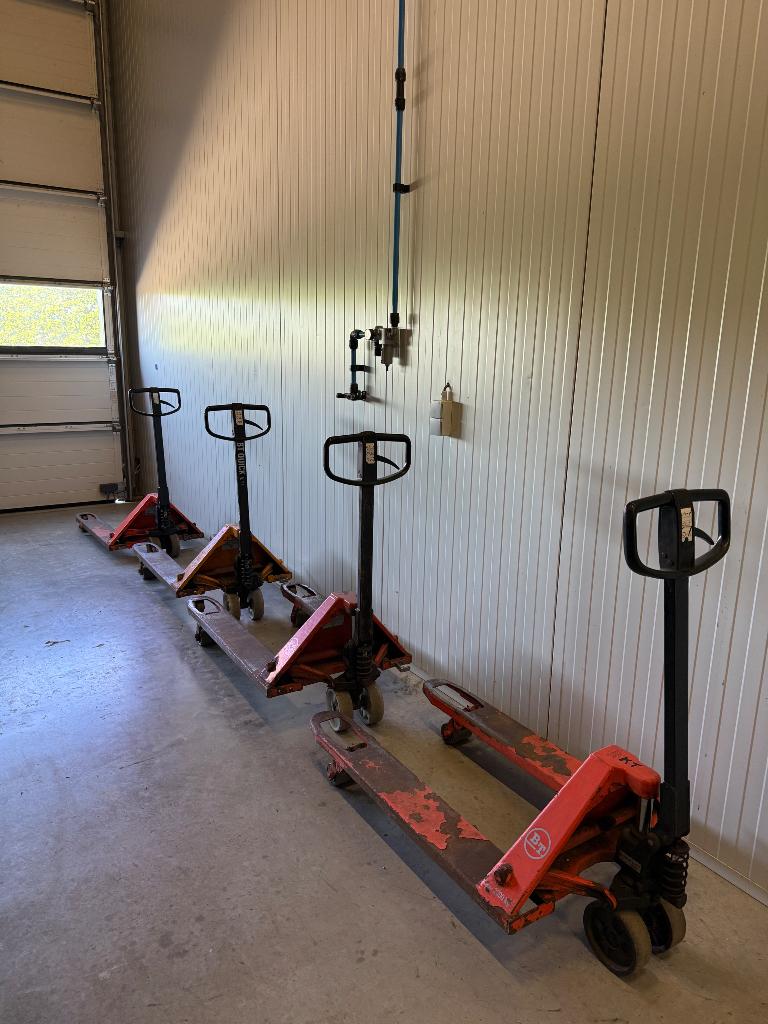 Transpallet, pallettruck, pompwagen BT Quicklifter 2300KG 4x, Enlèvement, Utilisé