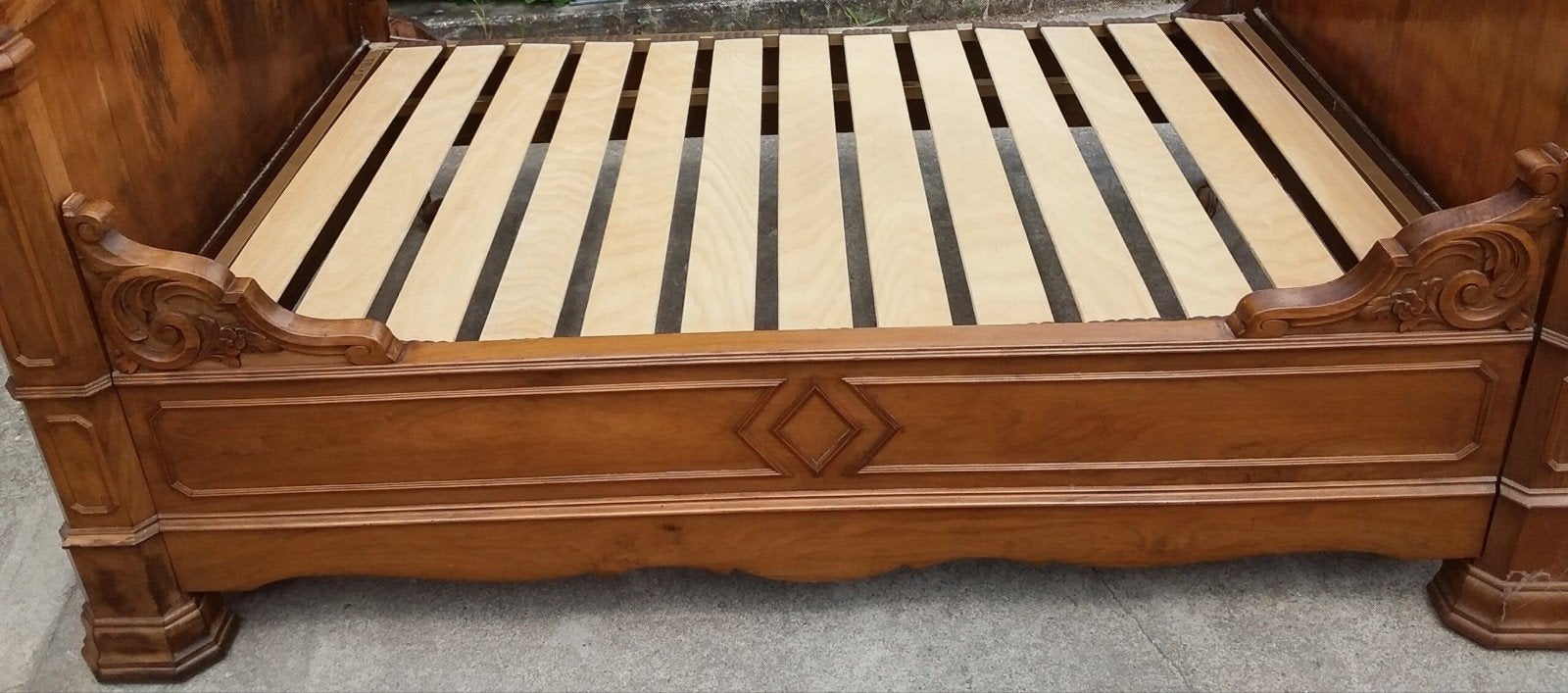 lit ancien de coin en chêne pour 1 personne, Maison & Meubles, Enlèvement