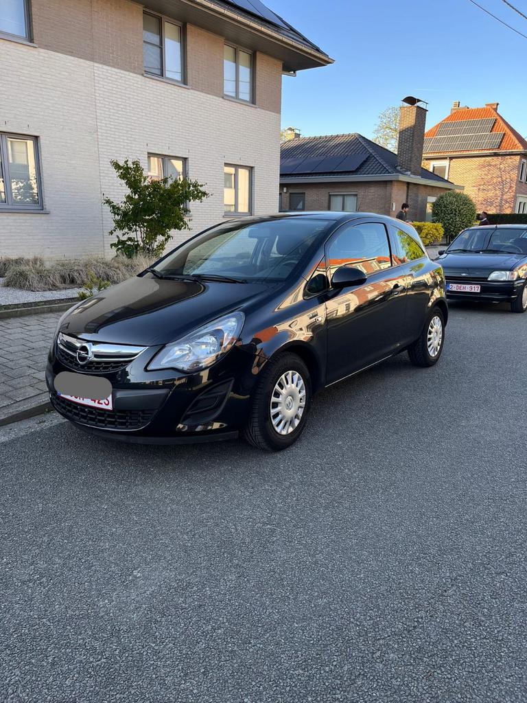 Opel Corsa 1.2 benzine / jaar 2014 117000km, Auto's, Opel, Zwart, Particulier, Corsa, Isofix