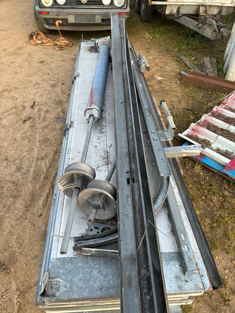 Poort 3mx3m te koop zonder motor wel, Enlèvement, Utilisé