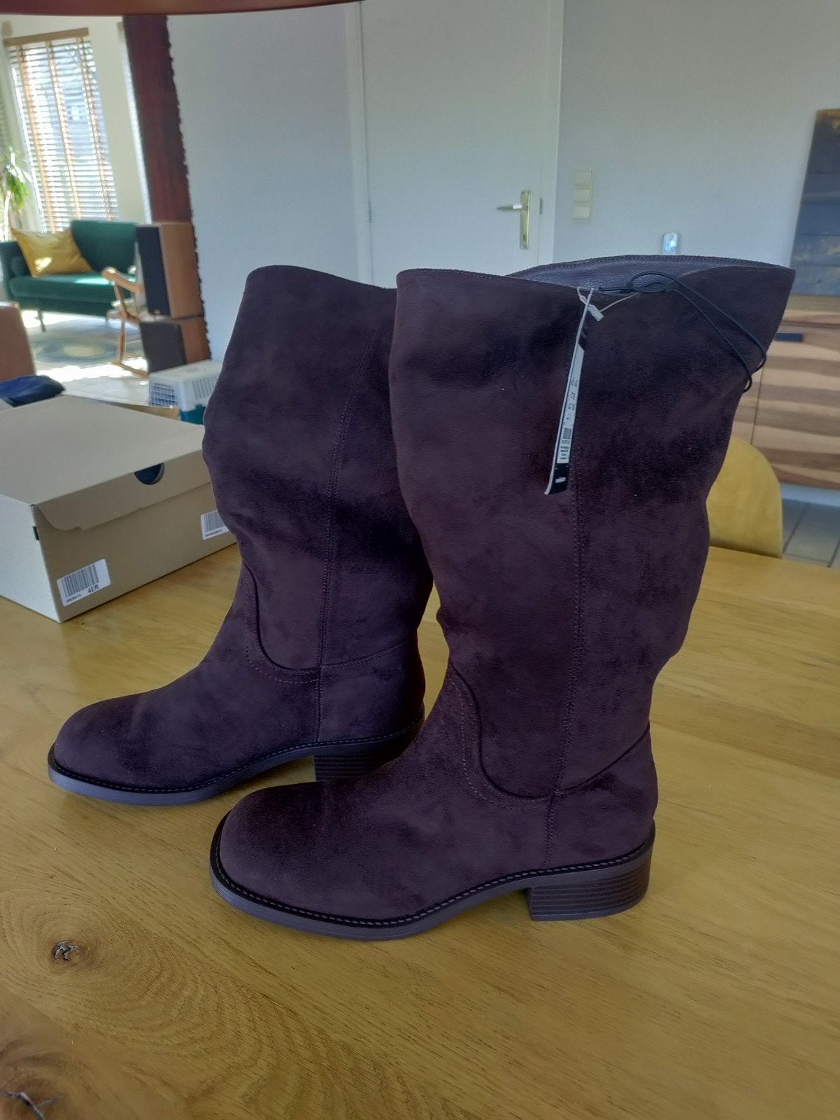 laarzen, Ophalen, Hoge laarzen, Bruin, New look