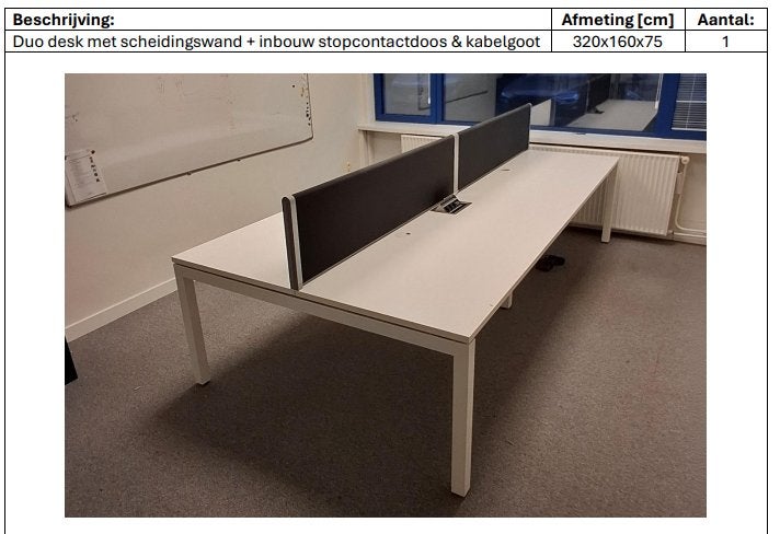 mobilier de bureau, Enlèvement