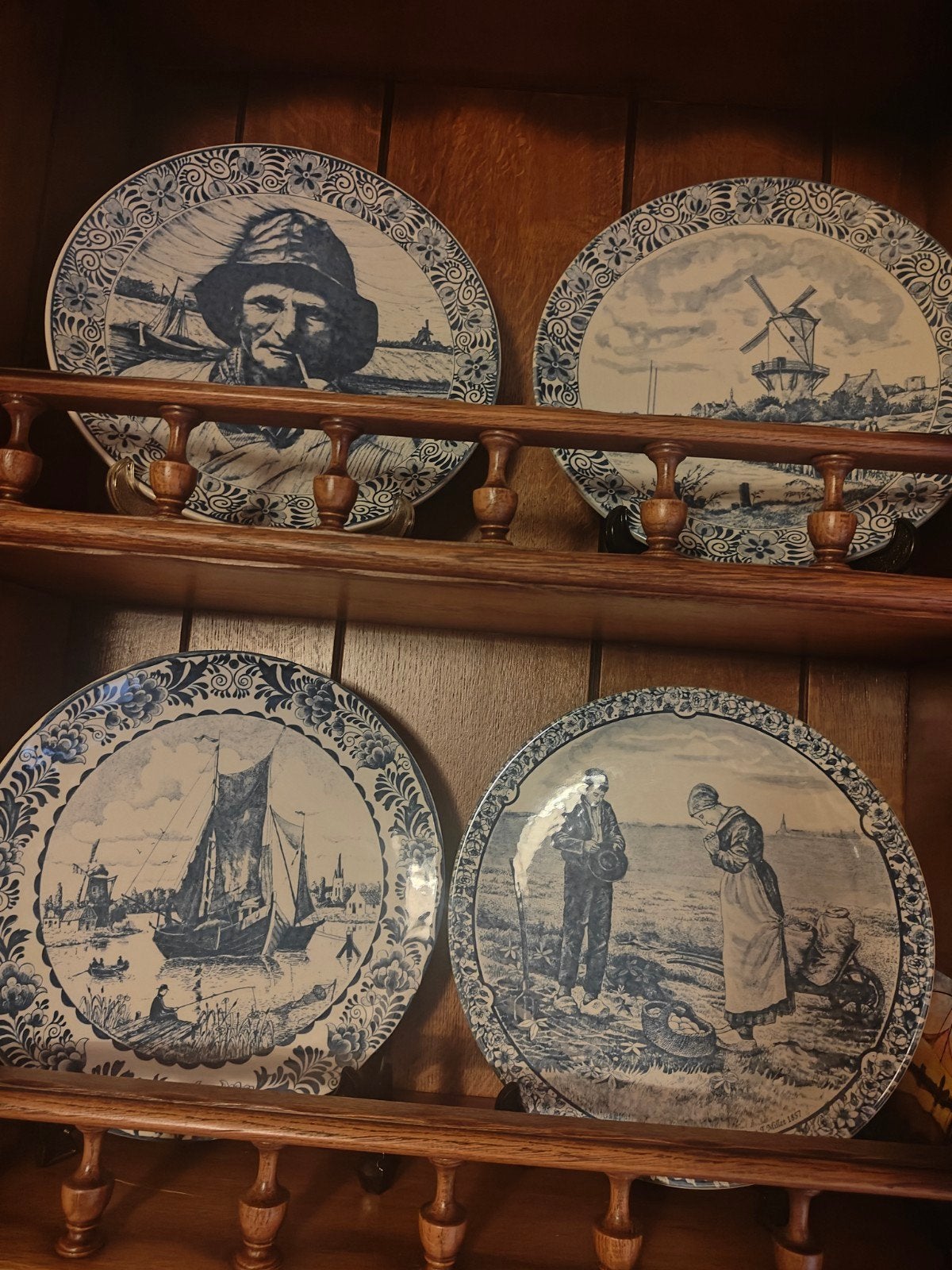 verzameling Delfts blauw, Ophalen