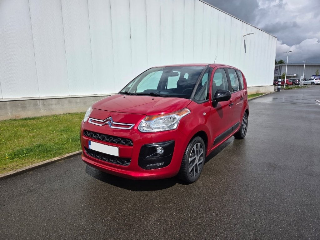 Citroen C3 Picasso 71000km euro 6b, Autos, Rouge, Achat, Euro 6, Boîte manuelle