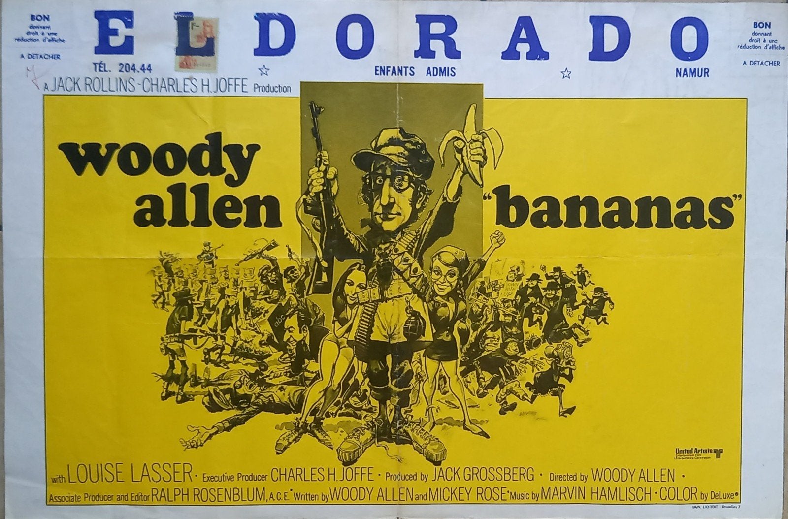 Bananas affiche du film, Enlèvement ou Envoi