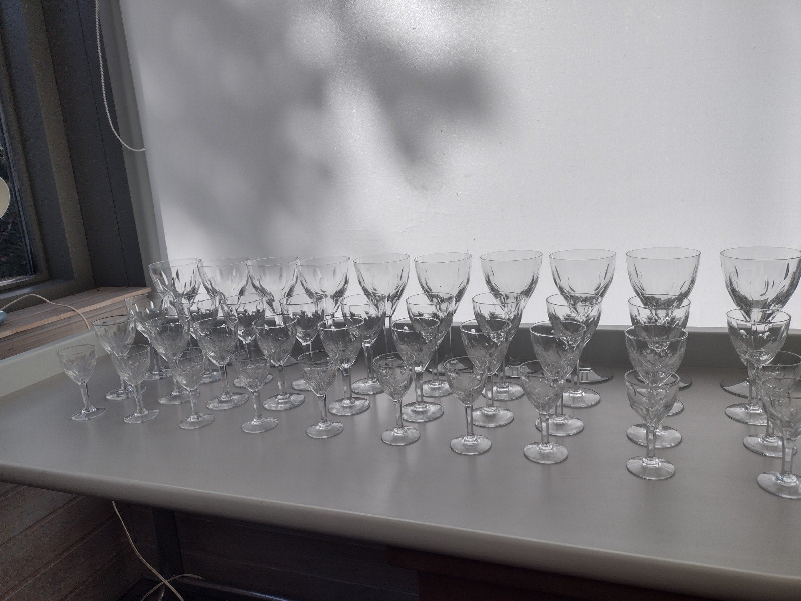 Kristallen glasservies VSL model nestor, Ophalen of Verzenden