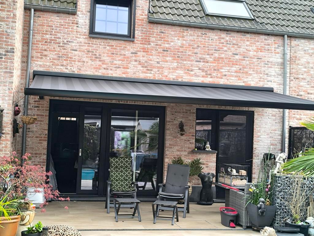 Auvent de 6 m à 3 m presque neuf, Jardin & Terrasse, Verrières, Enlèvement