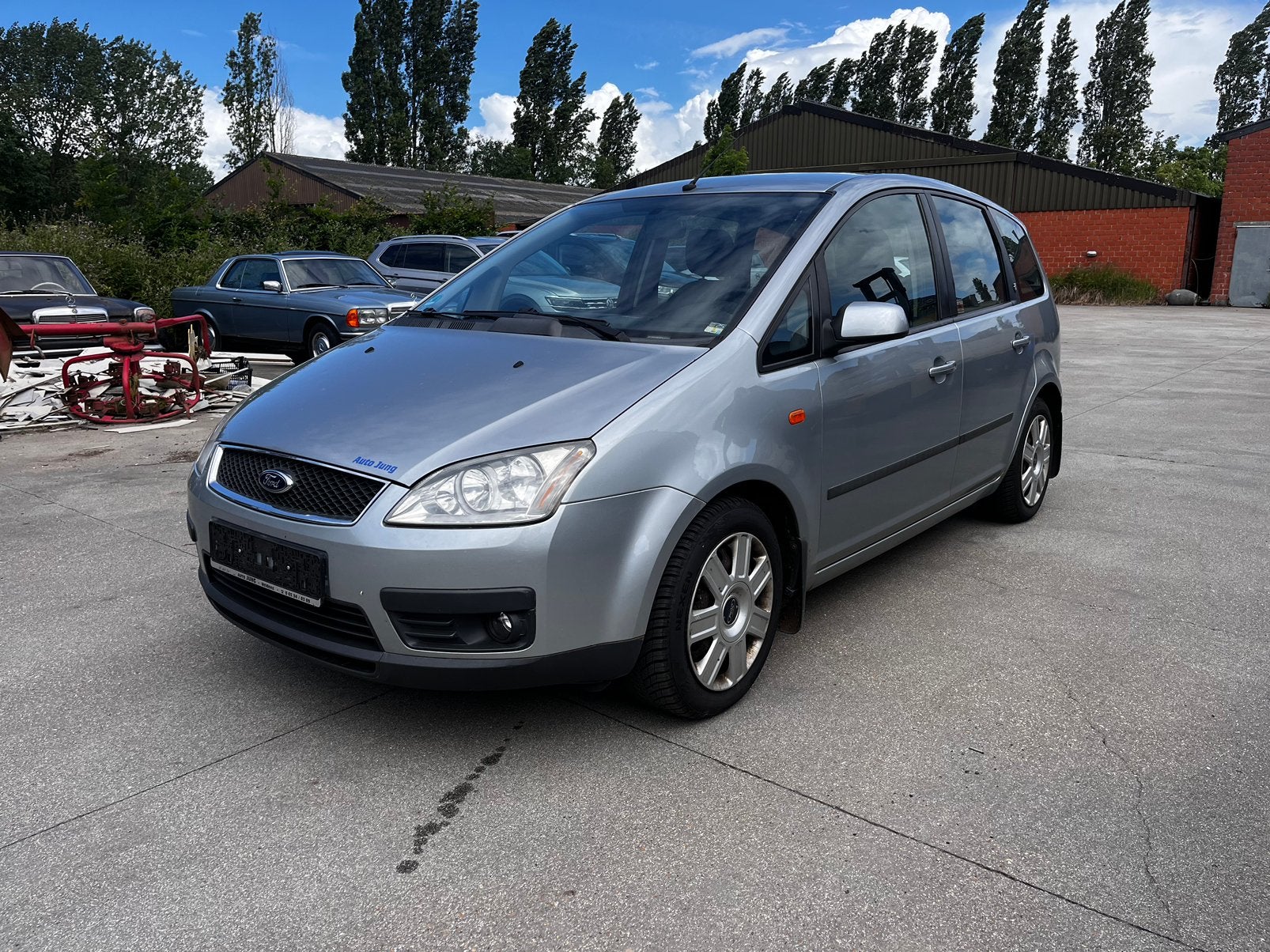 FORD C-MAC 1.8 BENZINE  NAVI VAN 2006 MET ARICO 140DKM, Autos, Argent ou Gris, Achat, Entreprise, Boîte manuelle