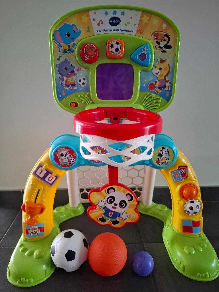 Vtech 3 in 1 sport en scoor speelplaats, Kinderen en Baby's, Ophalen, Nieuw, 6 maanden tot 2 jaar