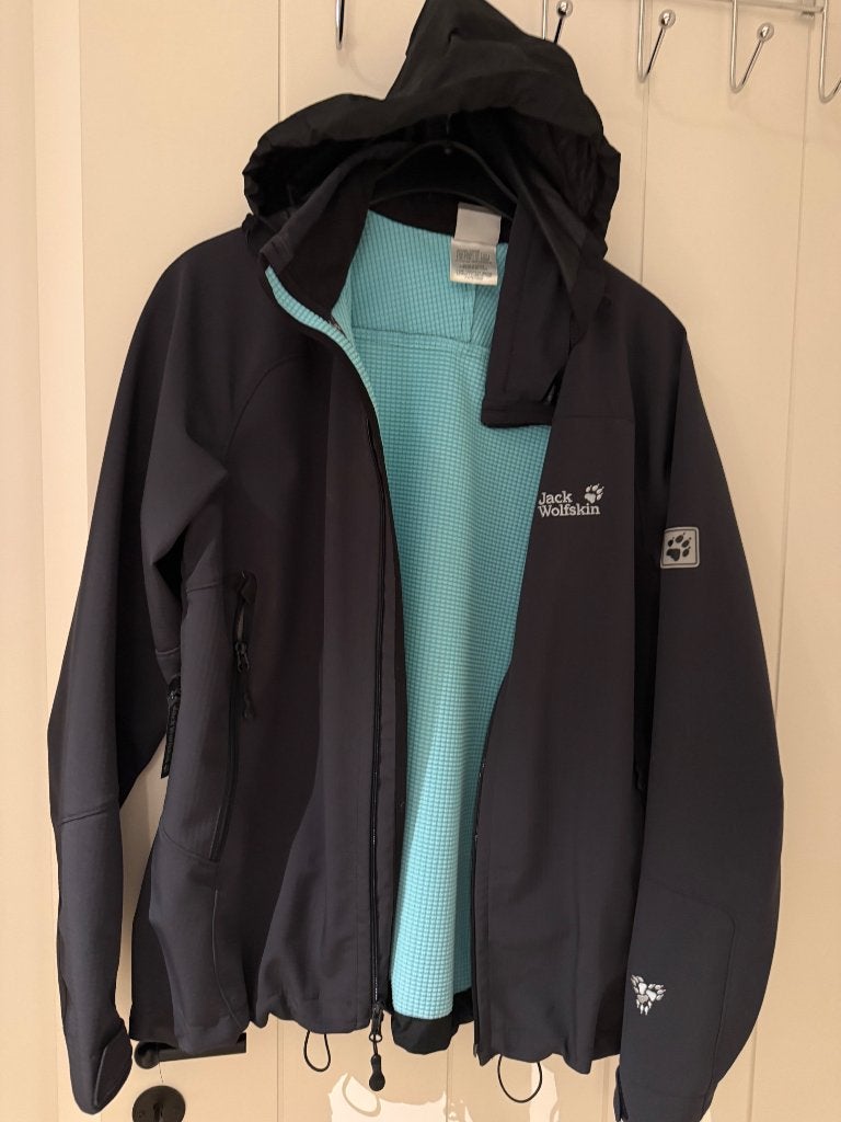 Jas dames, Ophalen, Blauw, Maat 42/44 (L), Zo goed als nieuw