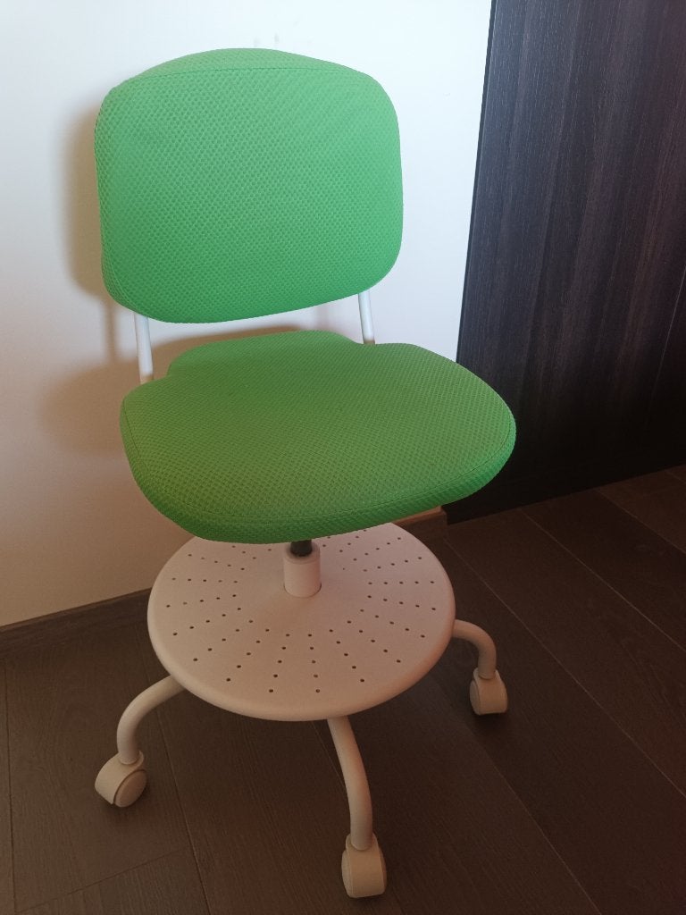 Bureaustoel kinderen, Huis en Inrichting, Bureaustoelen, Ophalen, Gebruikt, Bureaustoel, Groen
