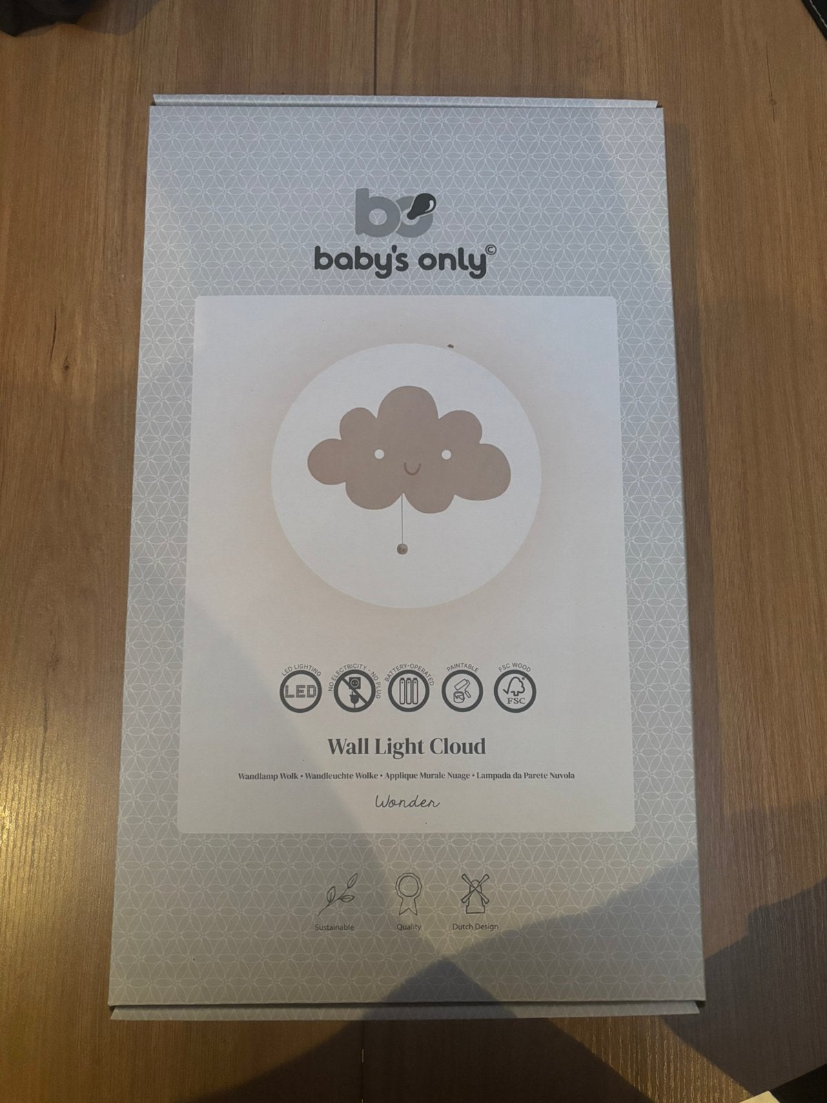 Wandlamp wolk baby’s only, Ophalen of Verzenden, Nieuw, Wandlamp