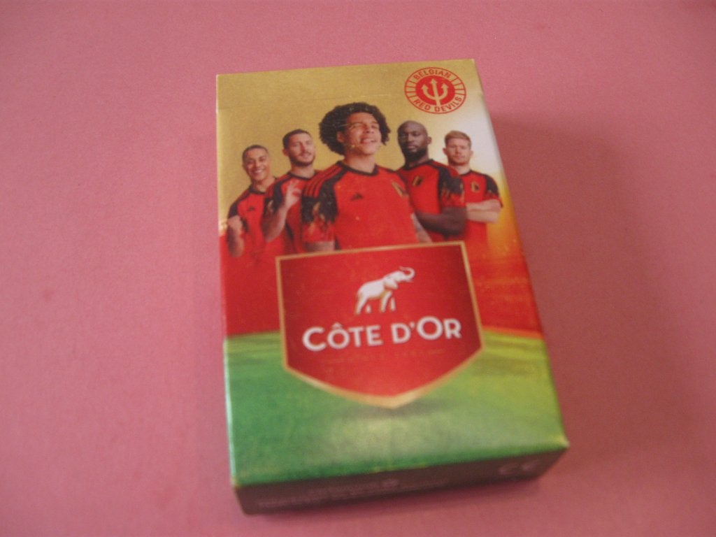 Mooi kaartspel - speelkaarten Côte D'or , Rode duivels, Verzamelen, Ophalen of Verzenden, Zo goed als nieuw, Speelkaart(en)