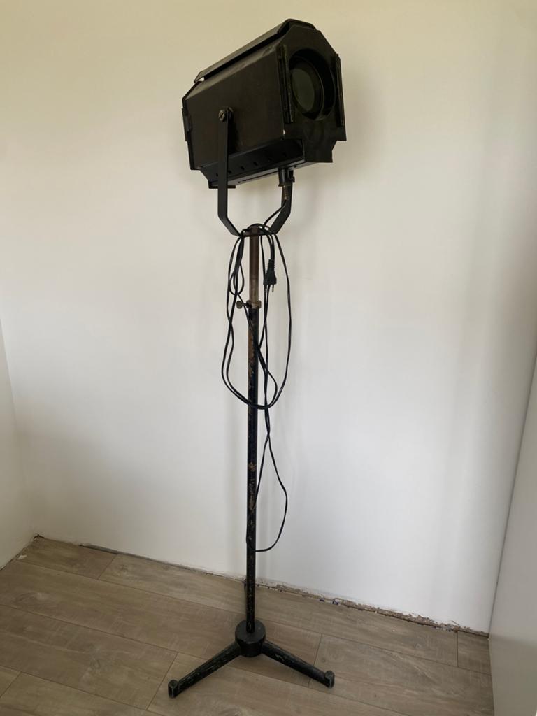 Antieke Theaterspot Lamp Verlichting, Antiek en Kunst, Antiek | Verlichting, Ophalen
