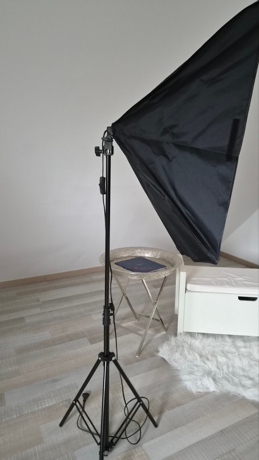 studiolamp, Audio, Tv en Foto, Fotografie | Fotostudio en Toebehoren, Ophalen, Zo goed als nieuw, Inclusief lampen, Studiolamp