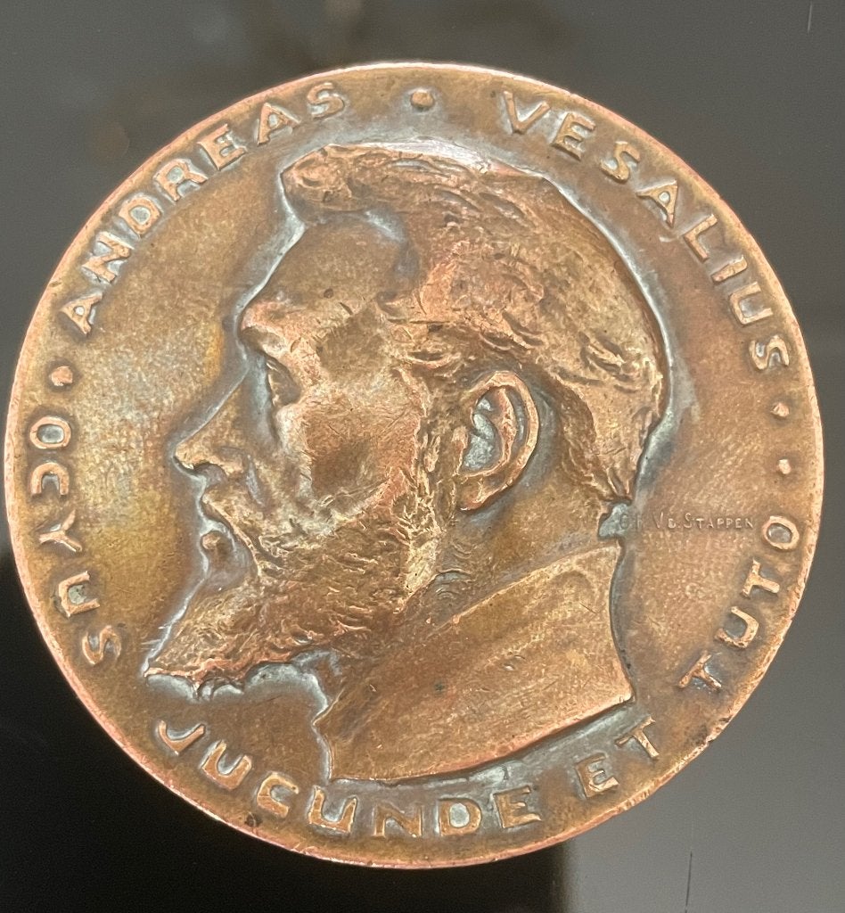 Medaille André Vésale., Ophalen of Verzenden
