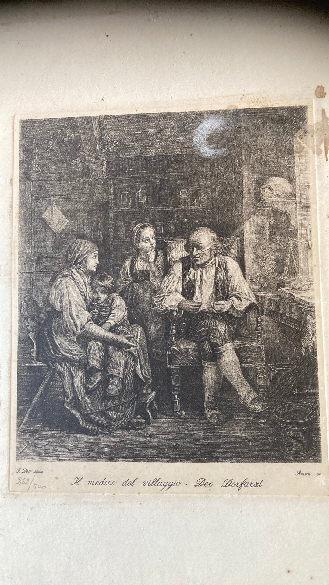 Kopergravure, Antiquités & Art, Art | Eaux-fortes & Gravures, Original, Enlèvement