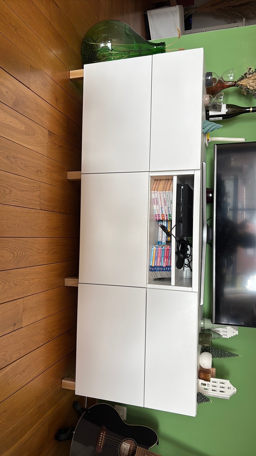 Meuble TV besta, Maison & Meubles, Enlèvement, Comme neuf