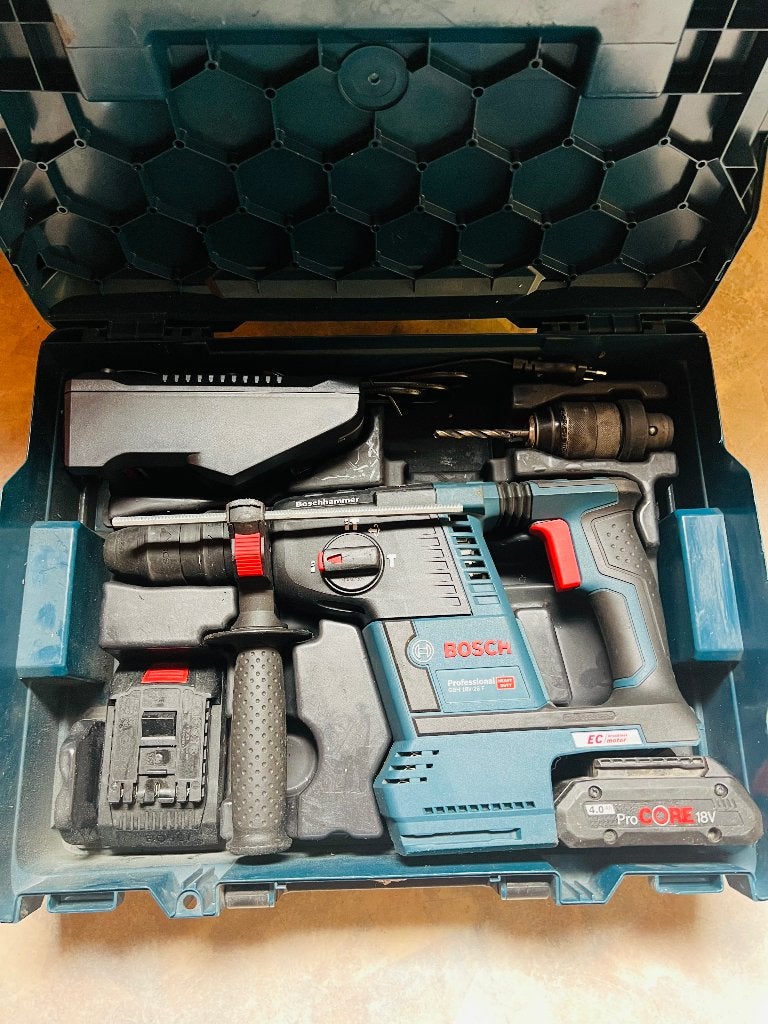 Bosch  Professional Perforateur GBH 18V 26F, Enlèvement, Comme neuf, 600 watts ou plus, Marteau perforateur et/ou Marteau piqueur