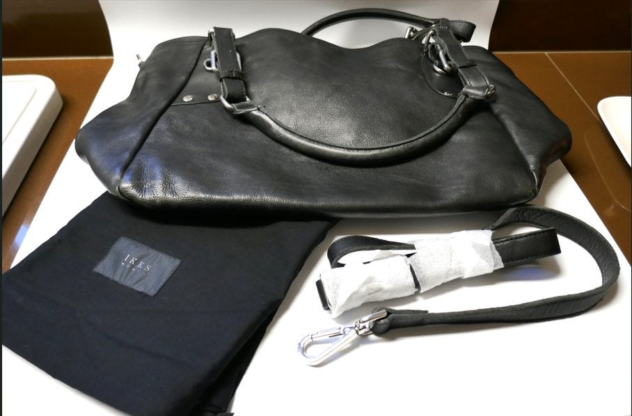 Handtas IKKS, gebruikte staat, Handtassen en Accessoires, Ophalen, Zwart, Handtas