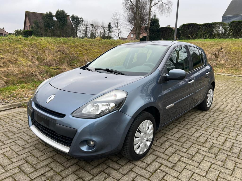 Renault Clio/1.5DCi 2012/350.000 km/Airco/Euro5, Elektrische ramen, Euro 5, Blauw, Bedrijf