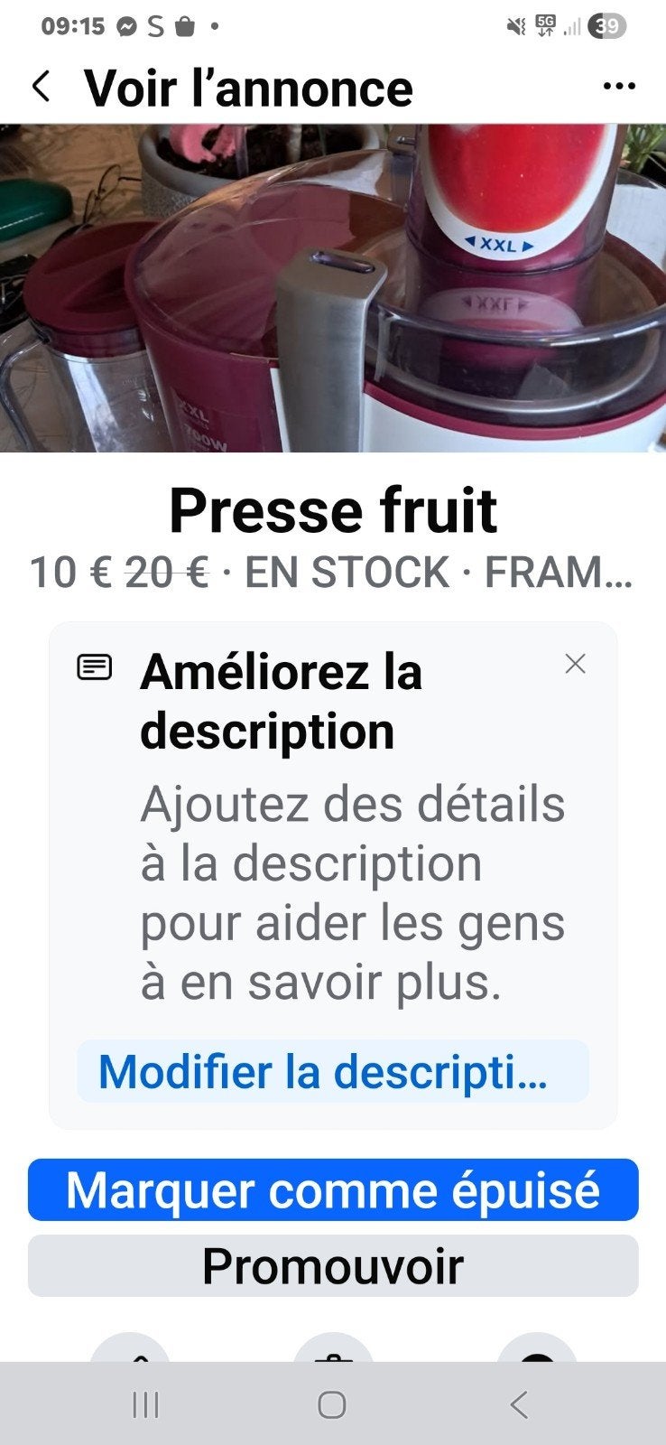 Pour faire des jus maison, Tickets en Kaartjes, Kortingen en Cadeaubonnen