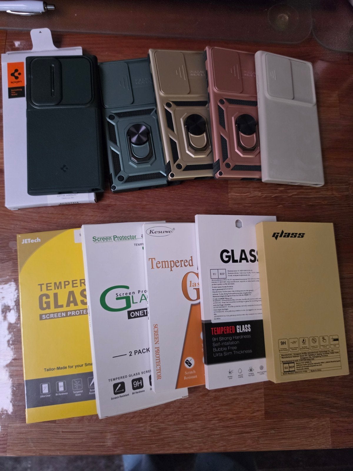 S24 ultra back covers en screenprotectors, Télécoms, Téléphonie mobile | Housses, Coques & Façades | Samsung, Enlèvement