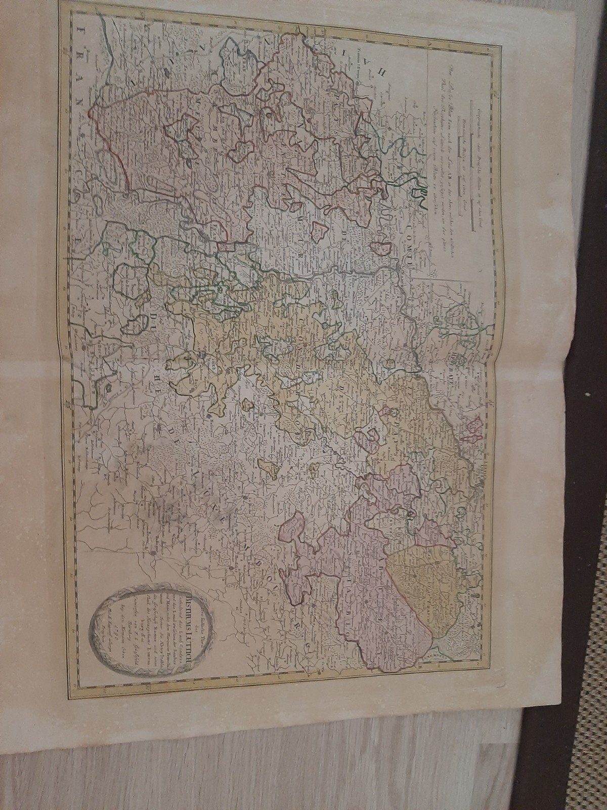 Orginele landkaart namen, Ophalen of Verzenden