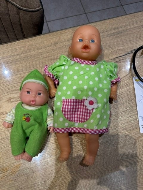 kleine poppen, Ophalen, Gebruikt, Babypop