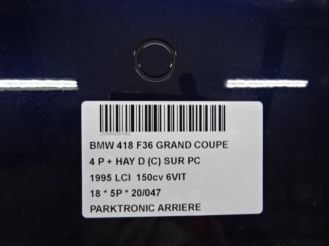 CAPTEUR AIDE AU STATIONNEMENT BMW 4 serie Gran Coupe (F36), Utilisé, BMW