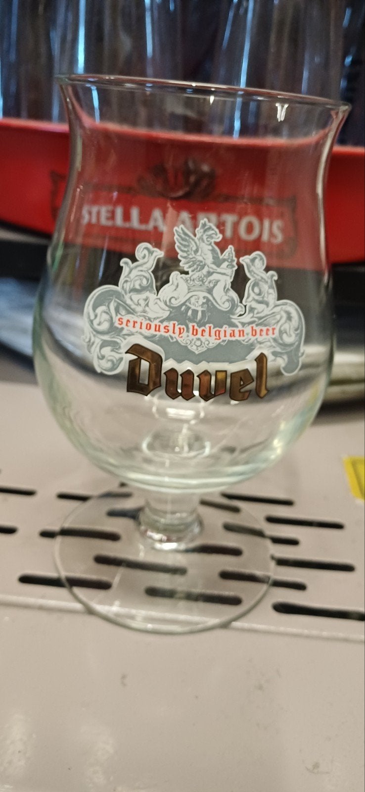 duvelglas nederlands jaarglas 2005, Verzamelen, Ophalen of Verzenden, Nieuw, Glas of Glazen, Duvel