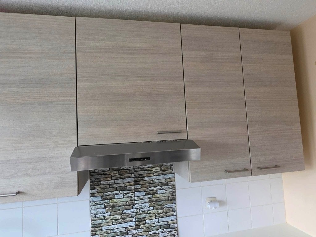 Cuisine complète à démonter (avec électro), Maison & Meubles, 25 à 50 cm, 200 cm ou plus, Gris, Moins de 100 cm