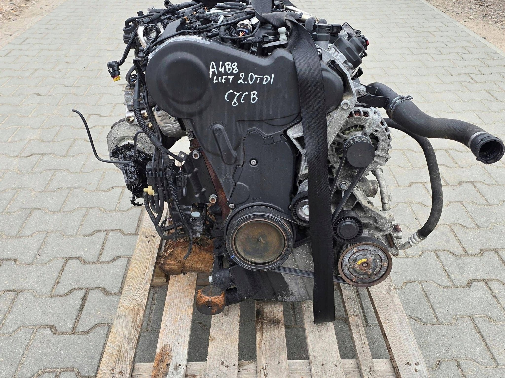 Moteur CJCD Complet AUDI A4 A5 Q5, Verzenden, Gebruikt, Skoda