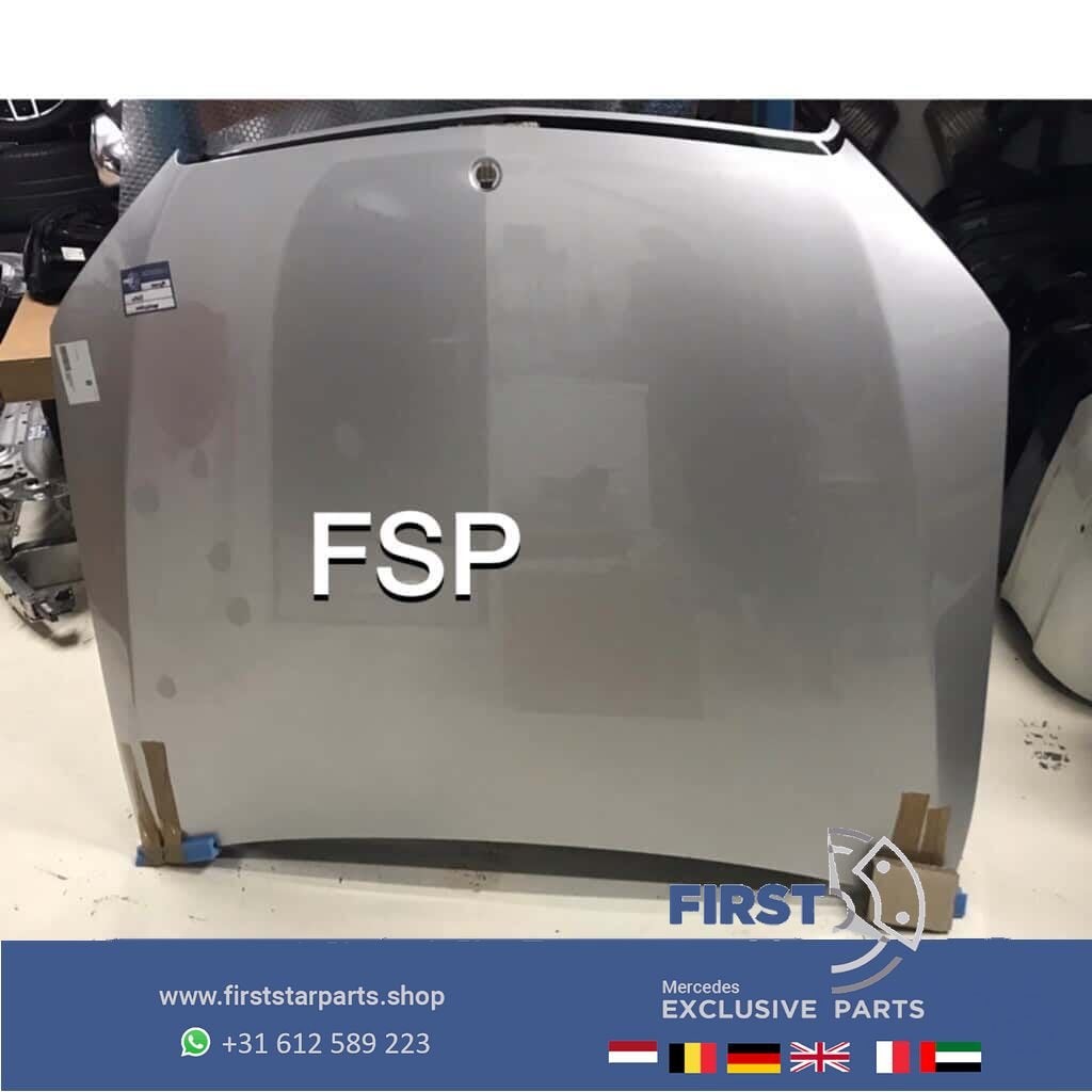 W205 C205 ORIGINELE MOTORKAP Mercedes C Klasse 2014-2021 GRI, Utilisé, -, Capot moteur, Avant