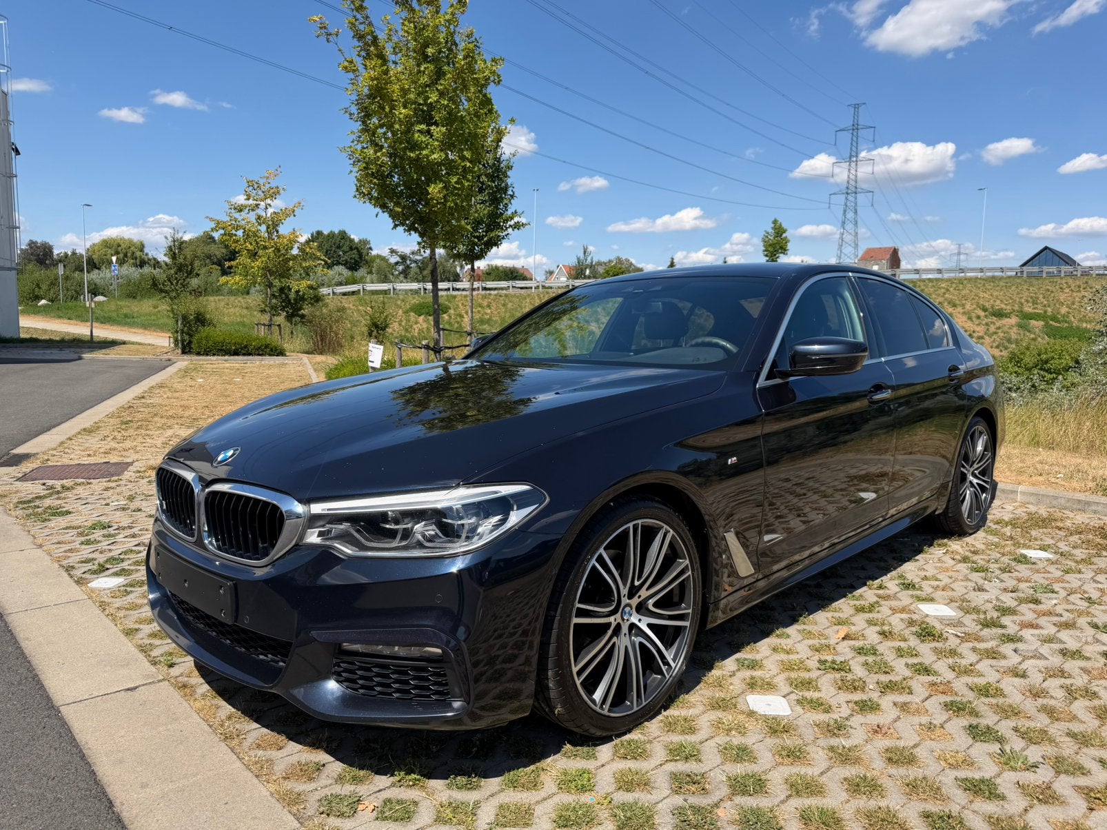 BMW SERIE 520 D  PACK M * GARANTIE * 2019 * 150.000 km, Autos, Cuir, Electronic Stability Program (ESP), Achat, Euro 6